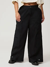 High Rise Baggy Cargo Pant