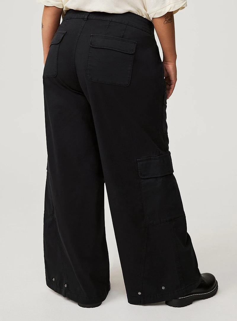 High Rise Baggy Cargo Pant