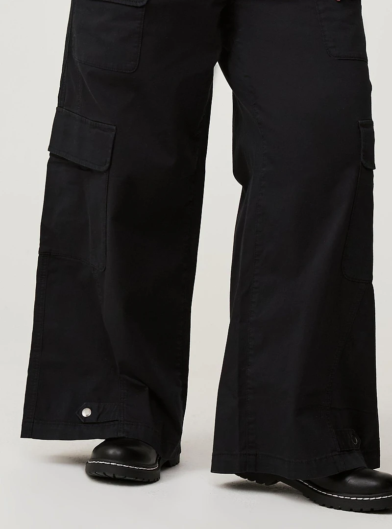 High Rise Baggy Cargo Pant