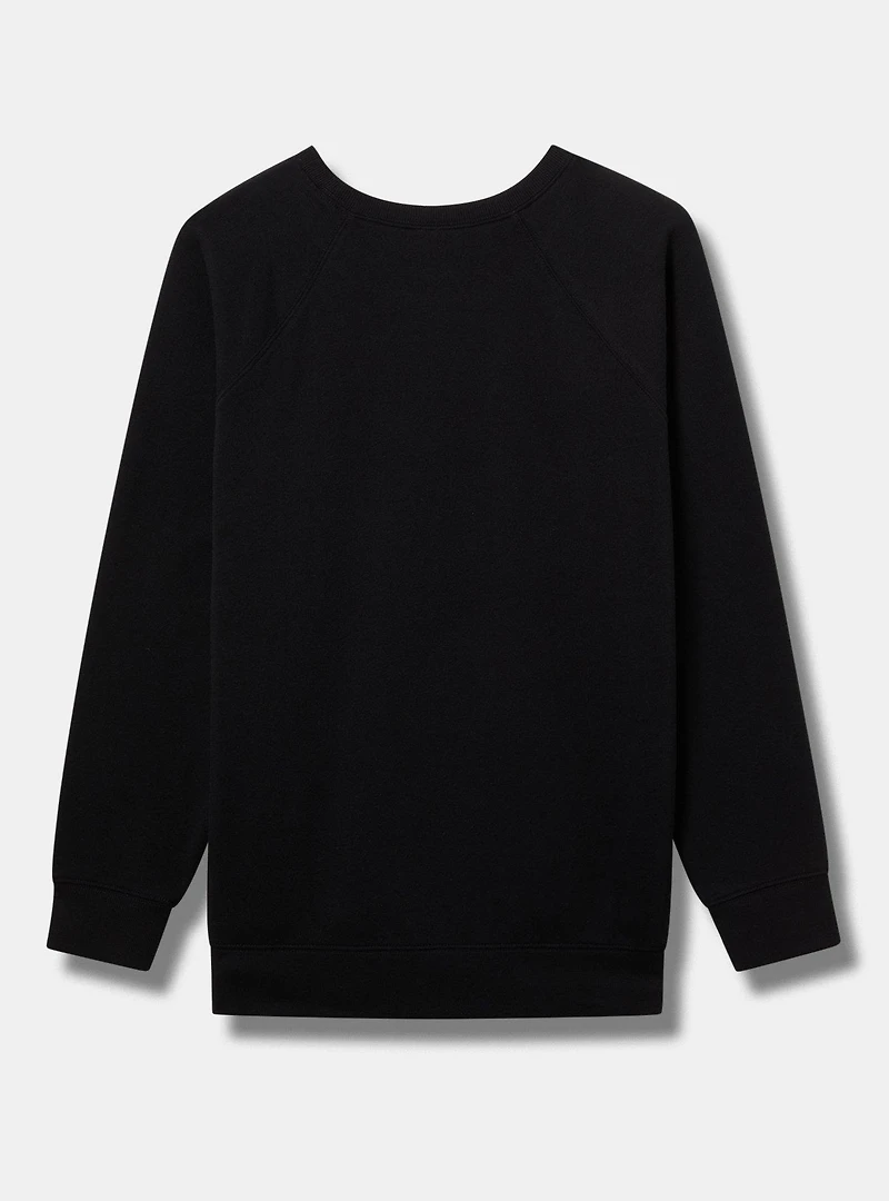 Floral Peace Cozy Fleece Sweatshirt