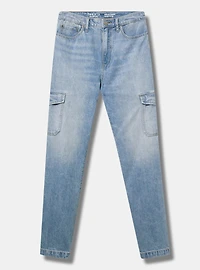 High-Rise Straight Cargo Jean