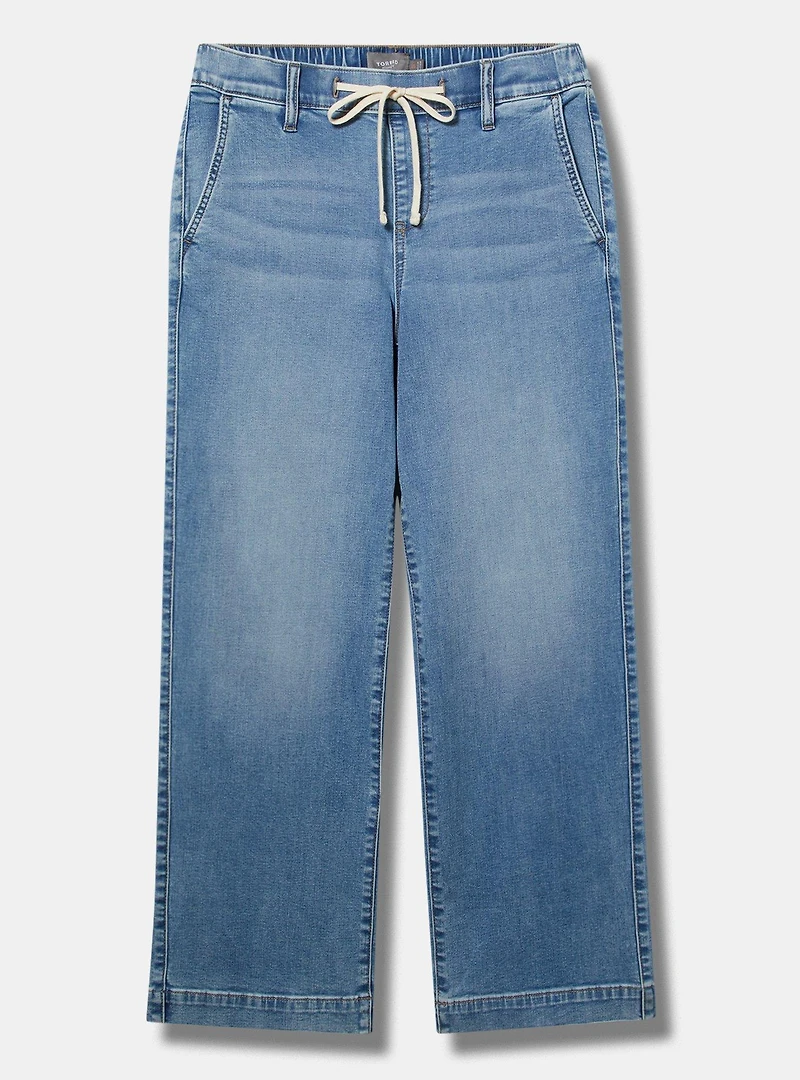 Weekend Mid-Rise Wide Leg Jean