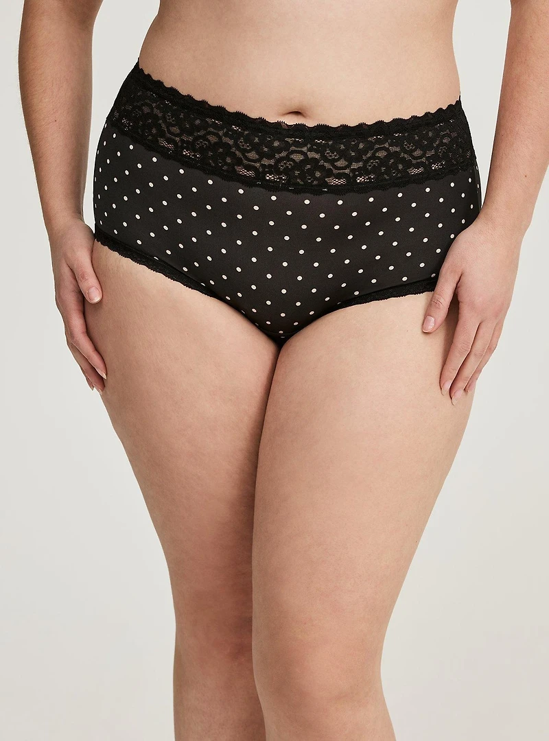 Second Skin Mid Rise Brief Panty