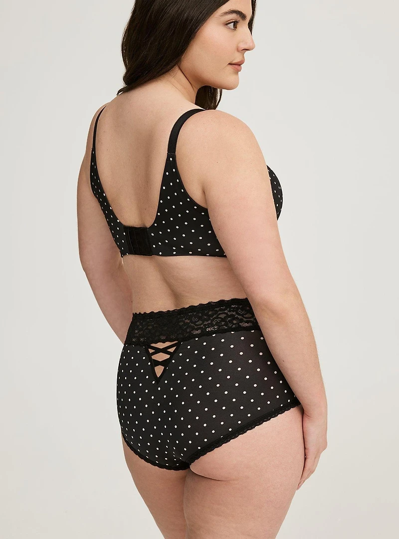 Second Skin Mid Rise Brief Panty