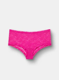 Lace Mid-Rise Cheeky Panty