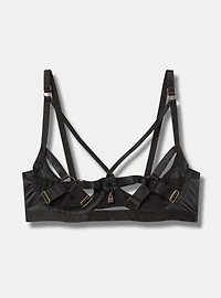 Open Cup O-Ring Underwire Bra