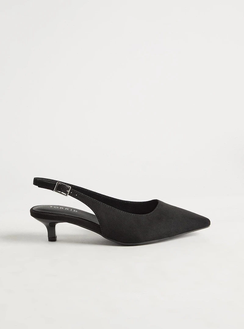 Pointed Toe Slingback (WW)