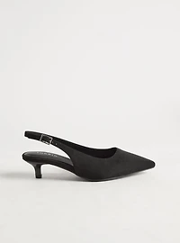 Pointed Toe Slingback (WW)
