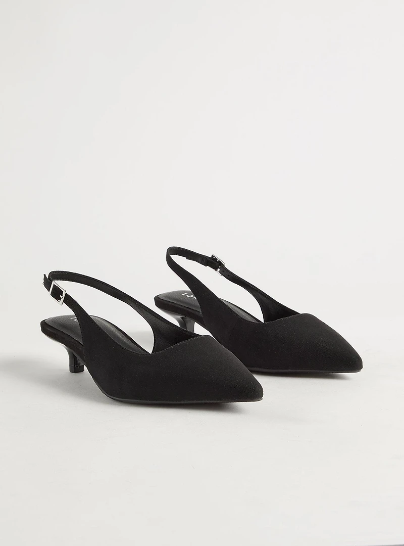 Pointed Toe Slingback (WW)