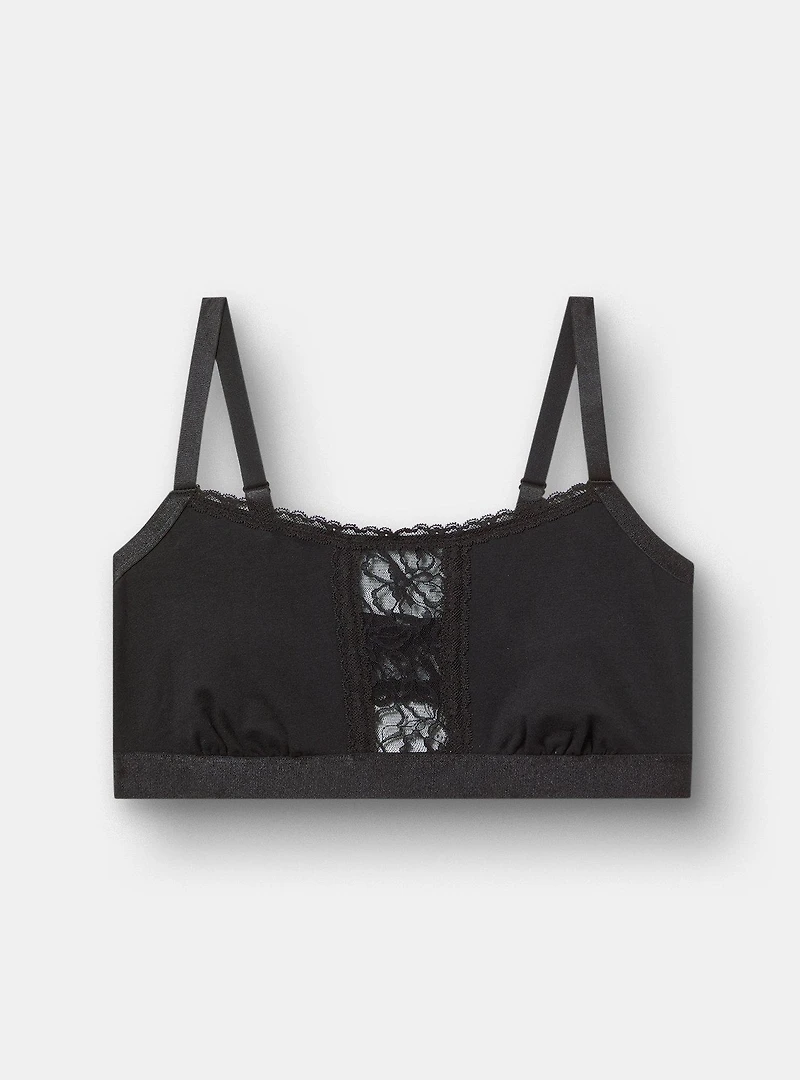 Unlined Cotton Bralette