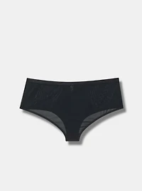 Micro & Mesh Mid-Rise Cheeky Panty