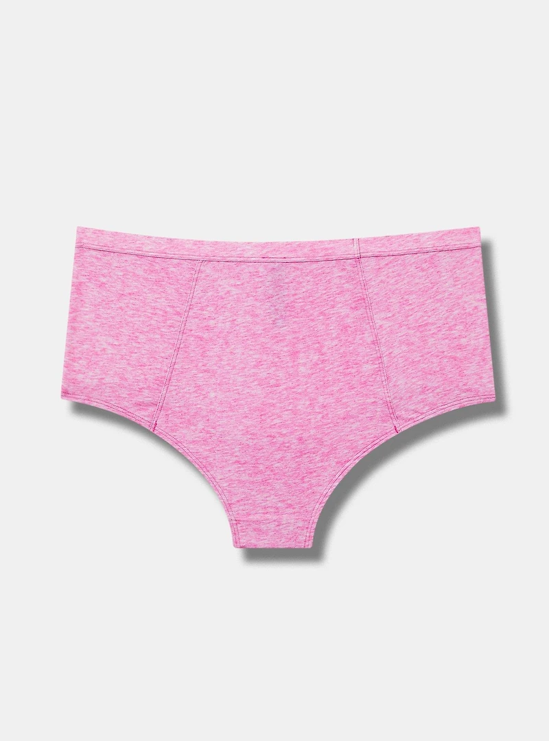 Mid-Rise Brief Panty with Placket
