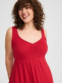 Lace Back Babydoll Sleep Gown