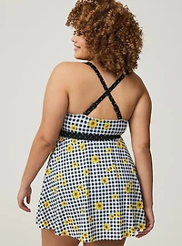Wireless Swim Dress with Brief