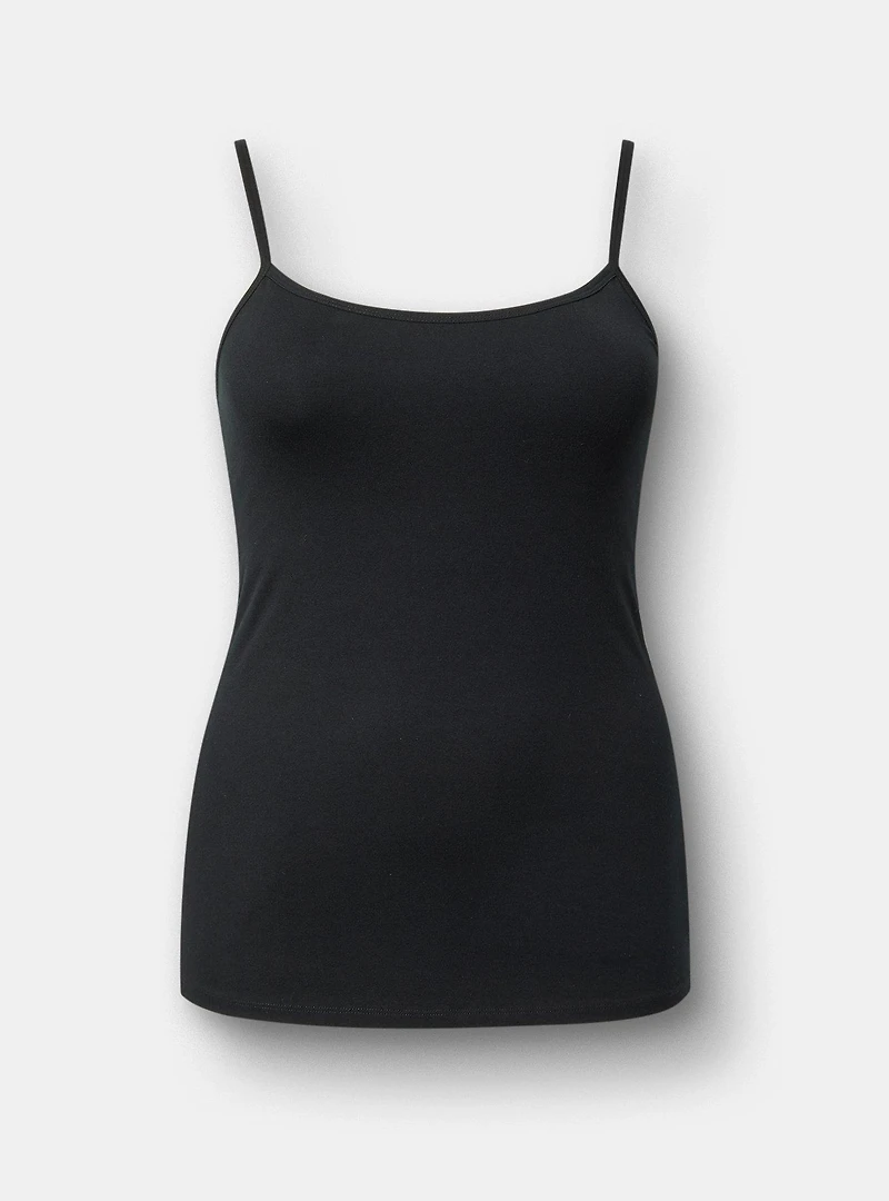 FOXY SCOOP NECK BUILT BRA CAMI
