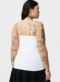 Foxy Scoop Neck Built Bra Cami