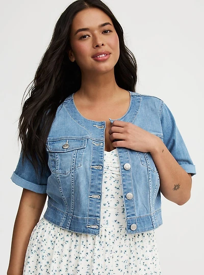 Denim Bolero