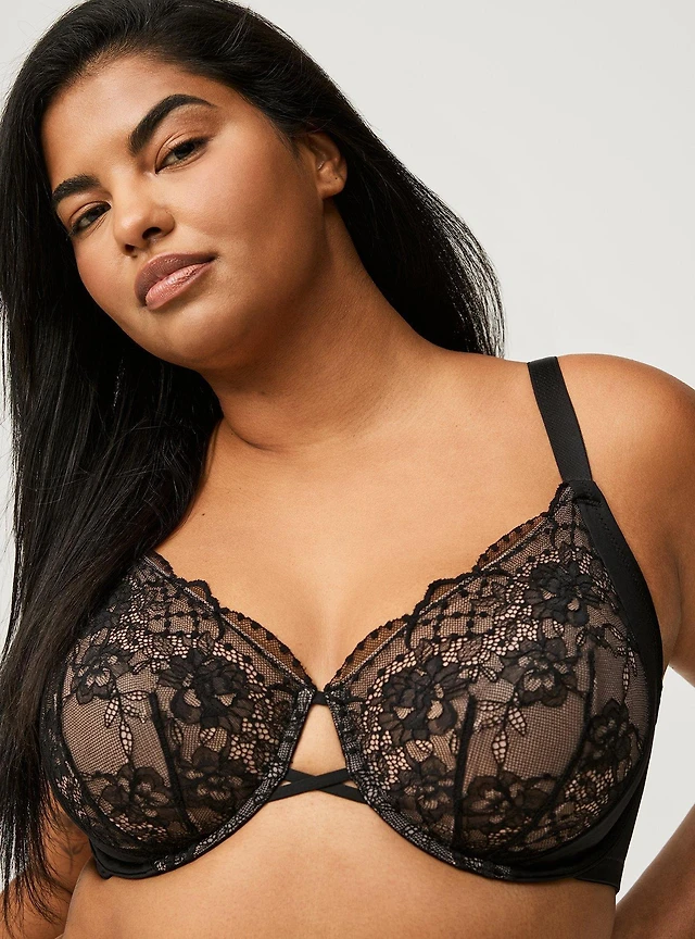 Full-Coverage Unlined Bra