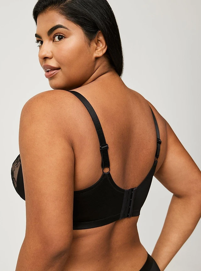 Full-Coverage Unlined Bra