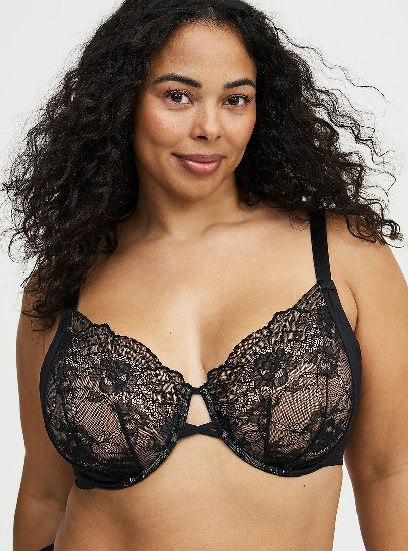 Full-Coverage Unlined Bra