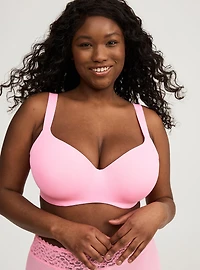 Lightly Lined Smooth Flex Balconette Bra