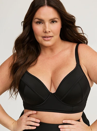 Longline Bikini Top