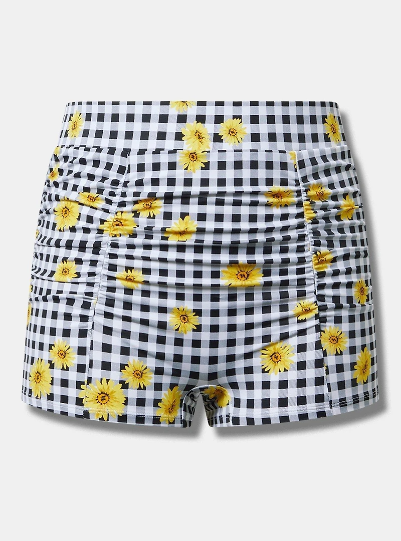 Ruched Swim Hot Short