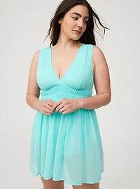 Mesh Swim Dress
