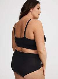 Cross-Front Mid-Rise Brief Panty