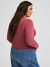 Foxy V-Neck Corset Top