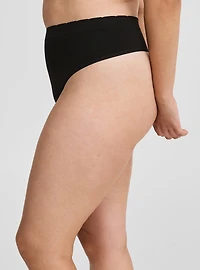 Seamless Smooth High-Rise Thong Panty