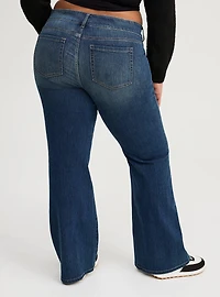 Low-Rise Flare Jean