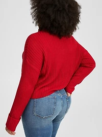 Ribbed Pullover Sweater
