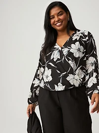Surplice Blouse