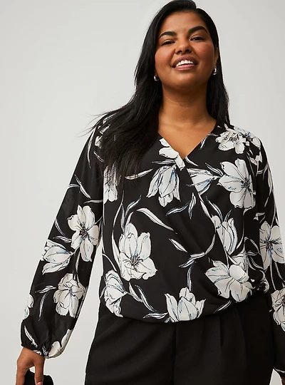 Surplice Blouse