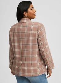 Relaxed Tailored Twill Blazer