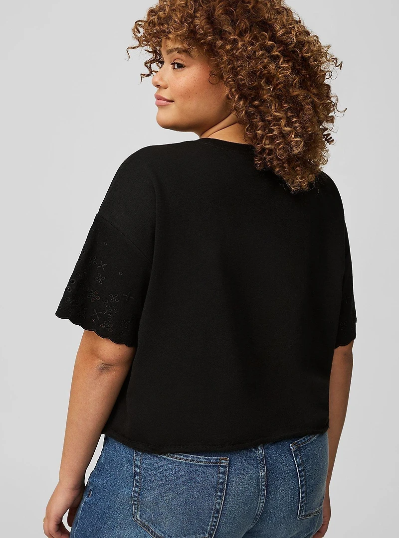 Drop-Shoulder Crew Tee