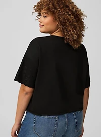 Drop-Shoulder Crew Tee