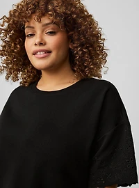 Drop-Shoulder Crew Tee
