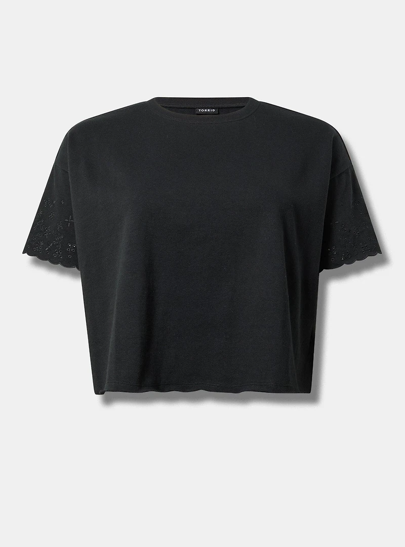 Drop-Shoulder Crew Tee