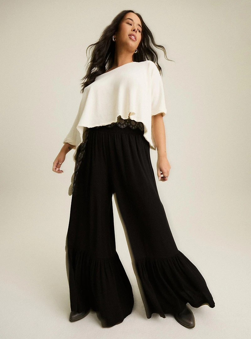 Festi Tiered Straight Pant