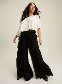 Festi Tiered Straight Pant