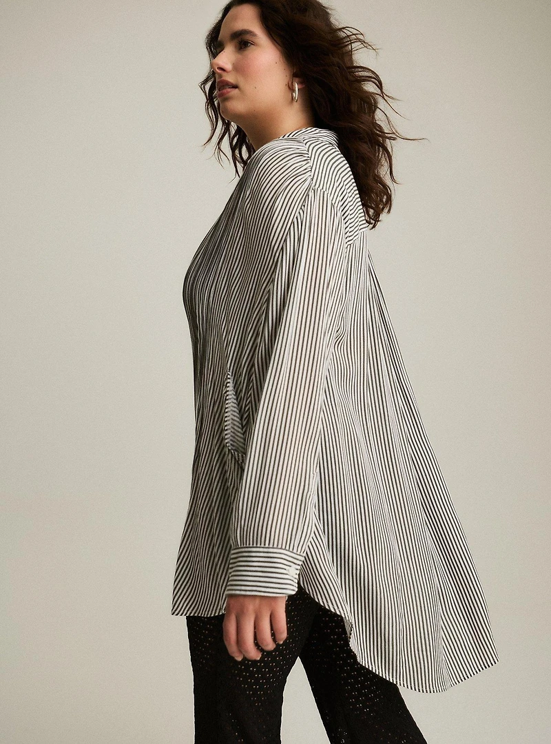 Festi Button-Up Relaxed Tunic