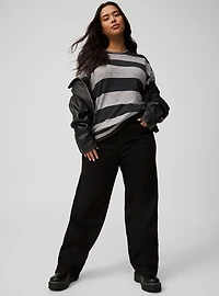 Drop Shoulder Crew Sweatshirt