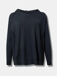 Oversized V-Neck Hoodie