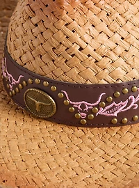 Embellished Band Cowboy Hat