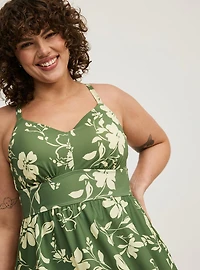 Cross-Back Swim Dress