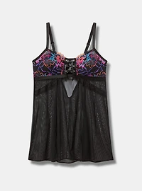 Floral Lace Fit And Flare Babydoll