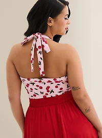 Retro Chic Foxy Halter Top