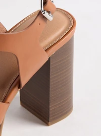 Fisherman Block Heel Sandal (WW